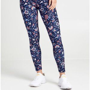 floral leggings, Soulcycle NWT